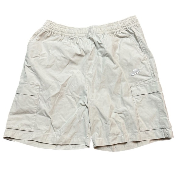 Nike Club Woven Cargo Shorts 'Light Orewood Brown' Mens Size Large‎ FB1246-104 - Picture 1 of 5